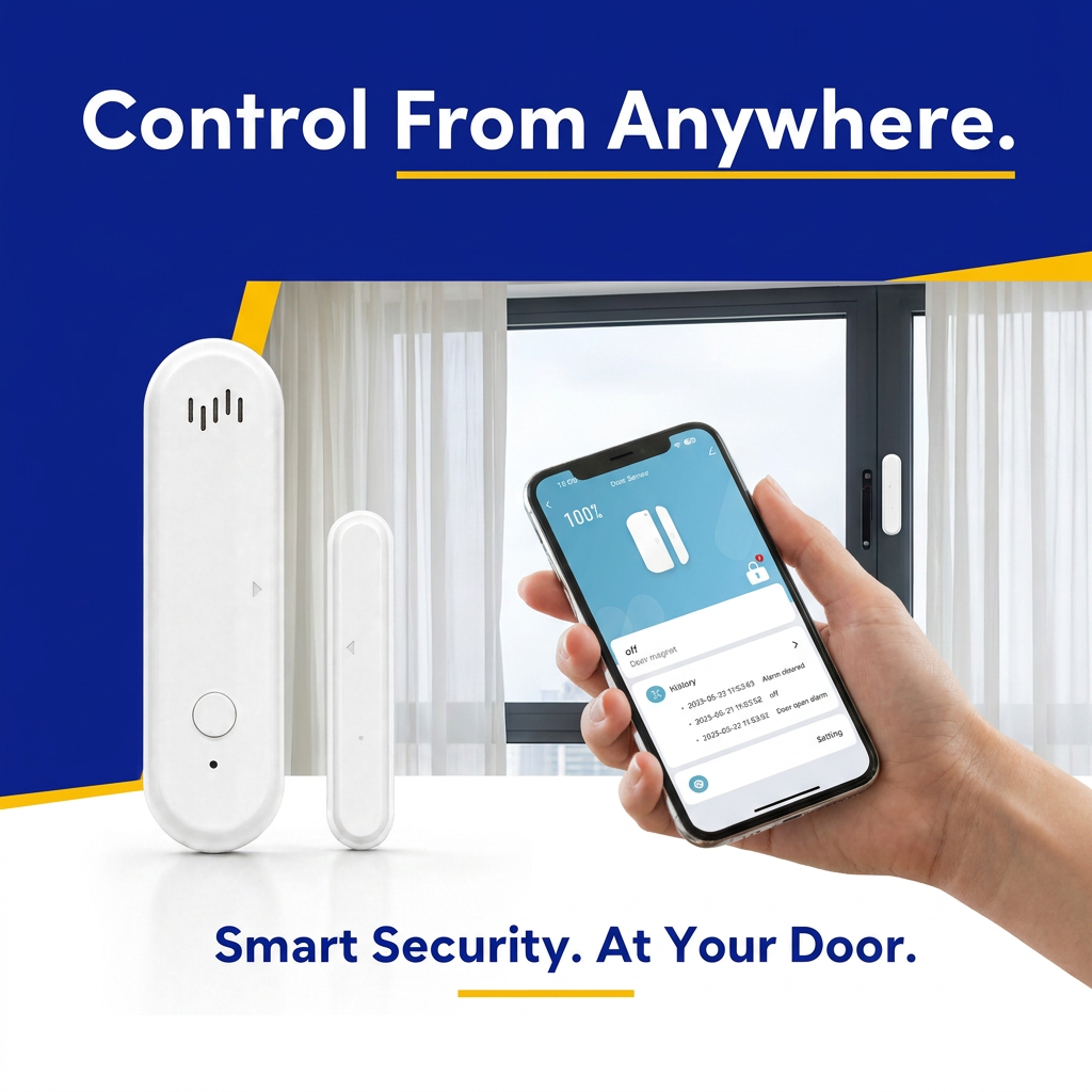 SecuRing – חיישן פריצה חכם ששומר על הבית 24/7