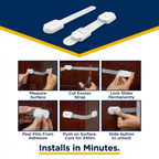 SafeLock – מנעול הגנה ונעילה לארונות ומגירות