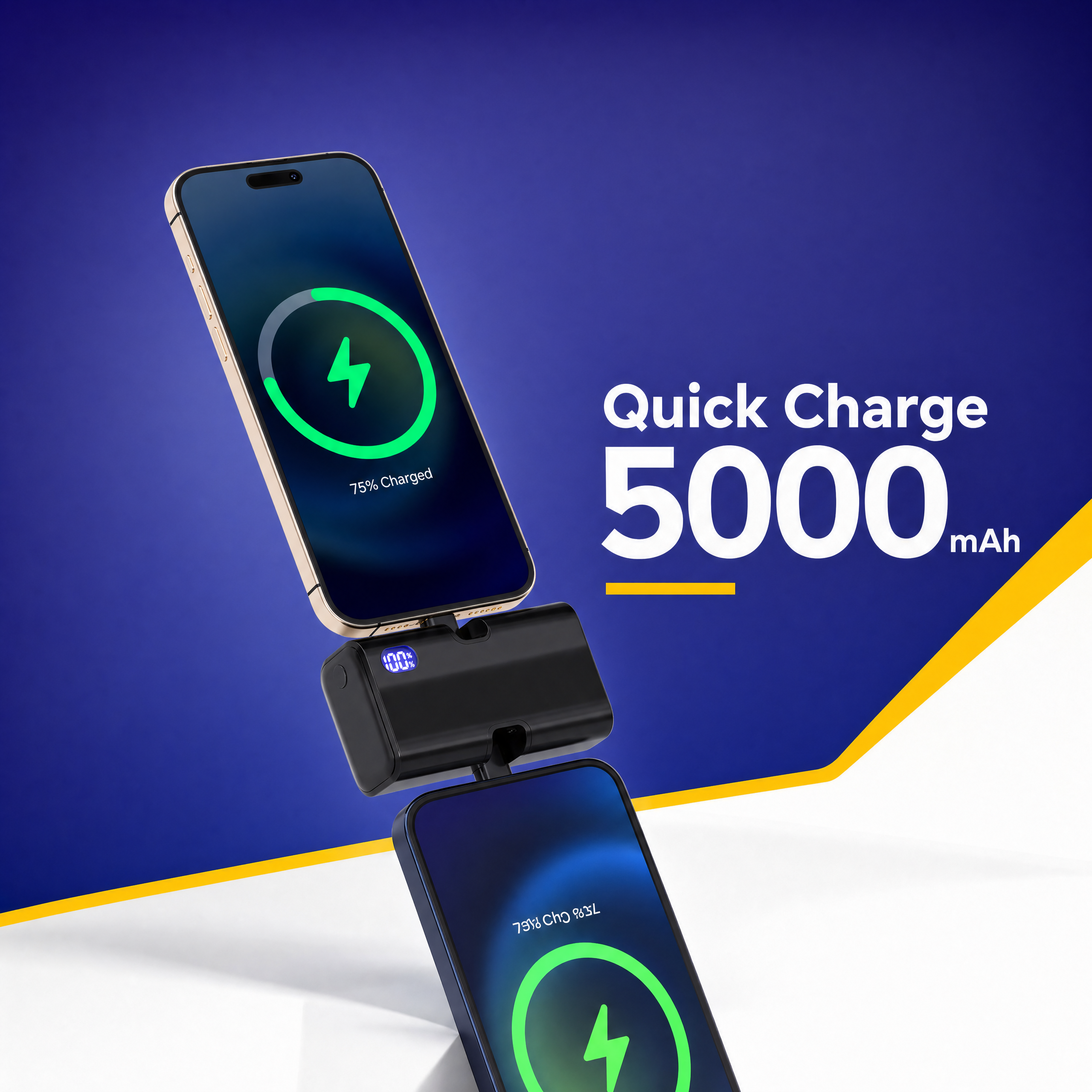 Plug&Charge – סוללת חירום מתקפלת ללא כבלים מסורבלים