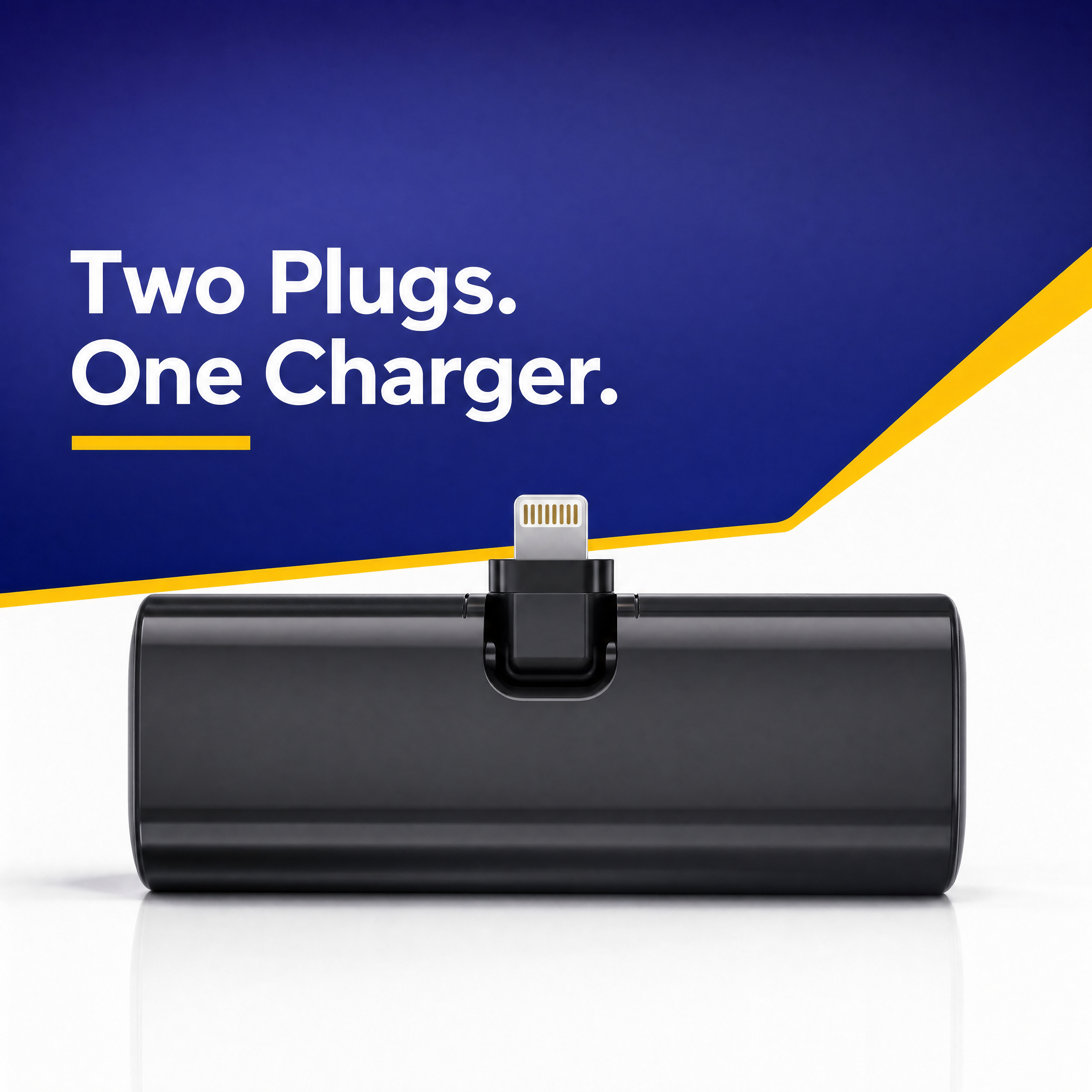 Plug&Charge – סוללת חירום מתקפלת ללא כבלים מסורבלים