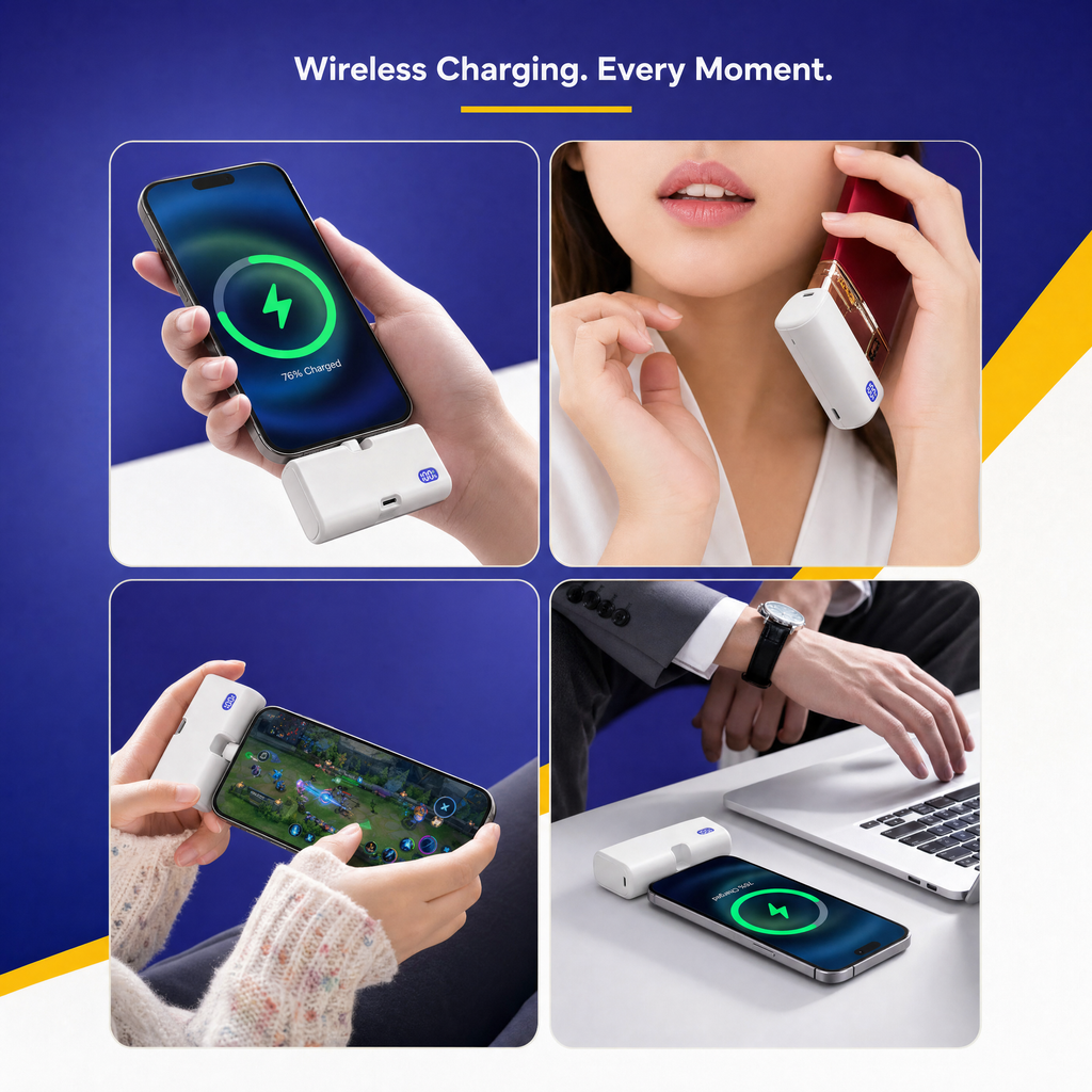 Plug&Charge – סוללת חירום מתקפלת ללא כבלים מסורבלים