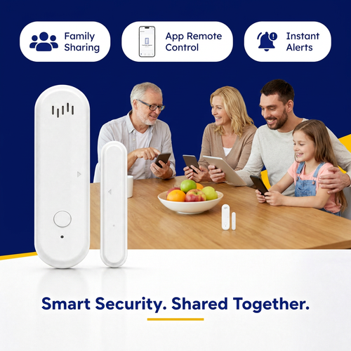 SecuRing – חיישן פריצה חכם ששומר על הבית 24/7