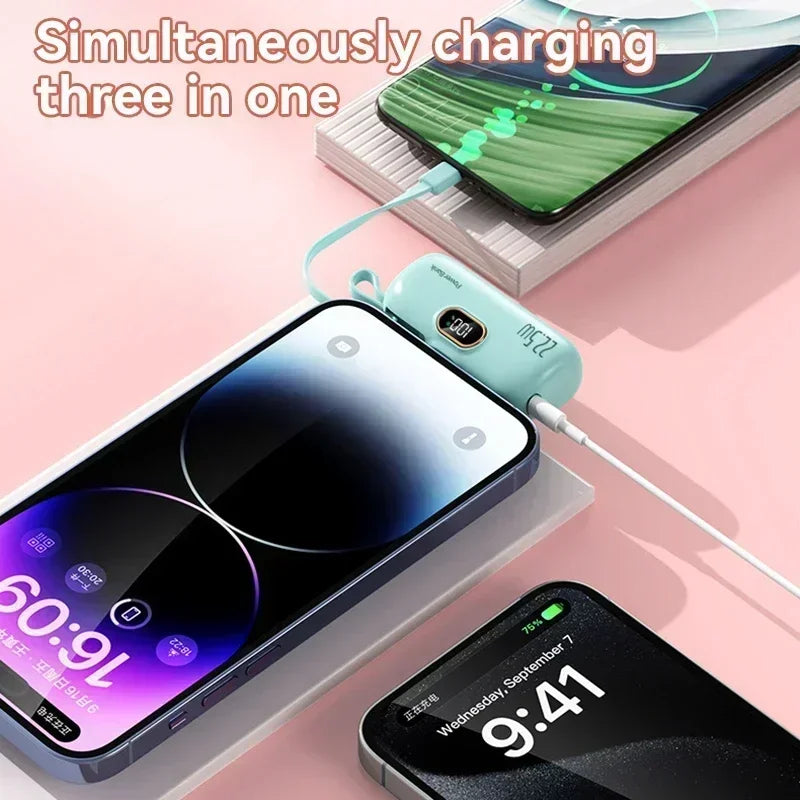 Plug&Charge – סוללת חירום מתקפלת ללא כבלים מסורבלים